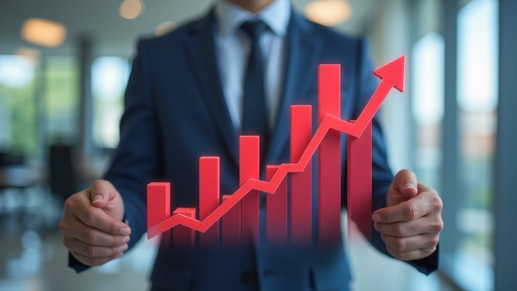 Diagramm zeigt steigende Inflationsraten mit roten Balkendiagrammen und Trend-Kurven